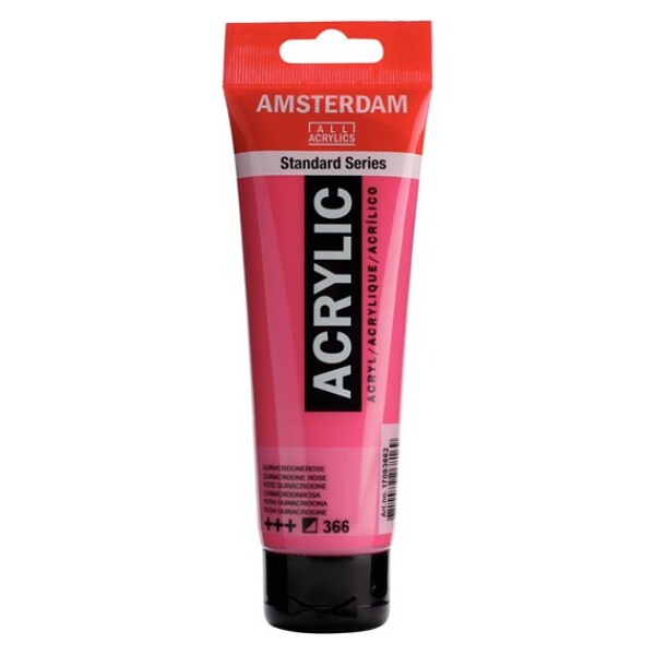 Royal Talens Amsterdam 120 ml, 366 Quinacridone rose