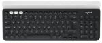 Logitech K780 Multi-Device Wireless DE černo-bílá / bezdrátová klávesnice / 2.4GHz / Bluetooth / DE layout (920-008034)