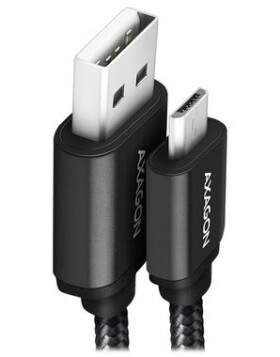 AXAGON BUMM-AM10AB HQ Datový kabel USB-A 2.0 - microUSB 1m černá (BUMM-AM10AB)