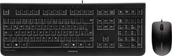 CHERRY JD-0800DE-2 černá / Set kancelářská klávesnice a myš / USB / DE layout (JD-0800DE-2)