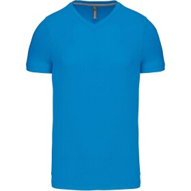 Triko pánské krátký rukáv V-neck K357 180g