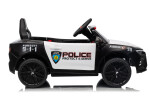 Mamido Dětské elektrické autíčko 911 Agency Police | 4x4 | RC | EVA kola + Megafon