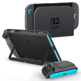 Spigen Nano Pop Ochranný kryt pro Nintendo Switch 2 black sesame (ACS10206)