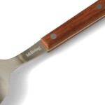 HK living Polévková lžíce 70's Wooden, přírodní barva, dřevo, kov