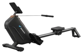 MERACH Veslařský trenažér MR-R15B1-EU / Magnetický odpor / 16 úrovní / Nosnost 158 kg / LCD (MR-R15B-EU)