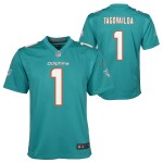Nike Dětský dres Miami Dolphins NFL Tua Tagovailoa #1 Game Aqua (YOUTH)