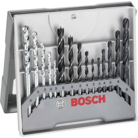 15dílná smíšená sada vrtáků 3-8mm, Bosch 3,0 - 8,0 mm