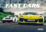 Kalendář 2025 Fast cars, nástěnný,