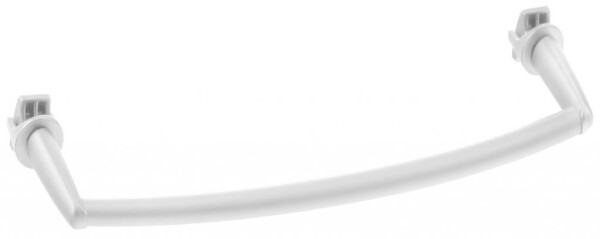 AQUALINE - Sušák ručníků na otopná tělesa 43cm oblý, bílá IDO-50
