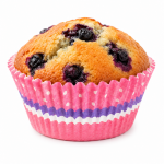 Cake star papírové košíčky na muffiny a cupcakes barevné 50x30 mm 100ks-vzor 2