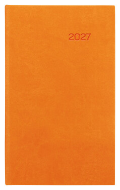 Týdenní diář 2027 Graspo kapesní Viva oranžový
