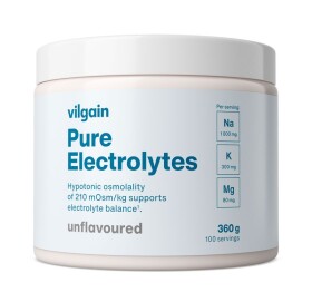Vilgain Pure Electrolytes – bez příchutě 360 g