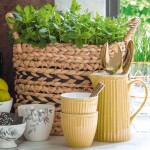 GREEN GATE Latte cup Alice Honey Mustard 300 ml, žlutá barva, keramika 300ml