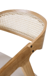 MURDIA trade s.r.o. Jídelní židle křesílko FRAME CANE - dub MUR-FRAME-CANE-DUB