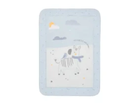 KikkaBoo Dětská deka Super Soft 140x110 cm Stripy Friends (31103020150KB)