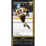 JF Turner Kalendář Pittsburgh Penguins NHL Sidney Crosby #87 2026 Wall Calendar