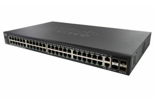 Cisco SG350X-48P-K9-EU / 48-Port 10 100 1000 Switch / PoE / 2x combo SFP+ / 2x SFP+ 10GbE (SG350X-48P-K9-EU)