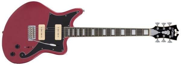 D'Angelico Offset Solid Body Oxblood