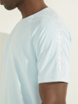 Pánské tričko U1YA14JR06M - G7P7 pastelově modrá - Guess L Modrá