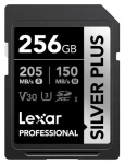 Lexar Professional SILVER PLUS SDXC 256GB / Paměťová karta / čtení: 205 MB/s / zápis: 150 MB/s / UHS-I / V30 (LSDSIPL256G-BNNNG)