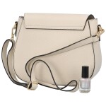 Nepřehlédnutélná kožená crossbody Albina, béžová