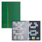 Album na známky Comfort 64l, černé stránky - zelené