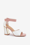 Sandály na podpatku model 212823 Step in style 38