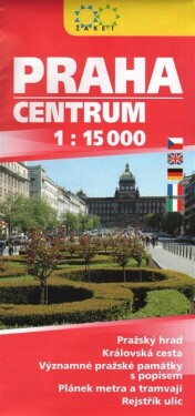 PRAHA centrum 1:15 000