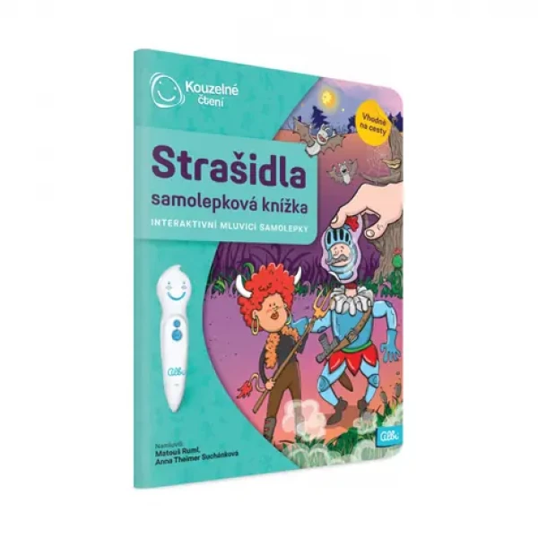 Albi Kouzelné čtení - Samolepková knížka Strašidla