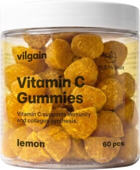 Vilgain Vitamin C Gummies – citron 60 ks