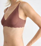 Dámská podprsenka ZERO Microfibre 2.0 Soft bra - CACAO - hnědá 1141 - SLOGGI BROWN XS