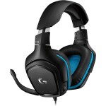 Logitech G432 7.1 černá / Herní sluchátka s mikrofonem / pro PC Mac PS4 Xbox One Nintendo Switch / kabel 2m (981-000770)