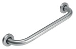 NOVASERVIS - Madlo rovné s krytkami 400 mm kartáčovaná nerez R6640,4