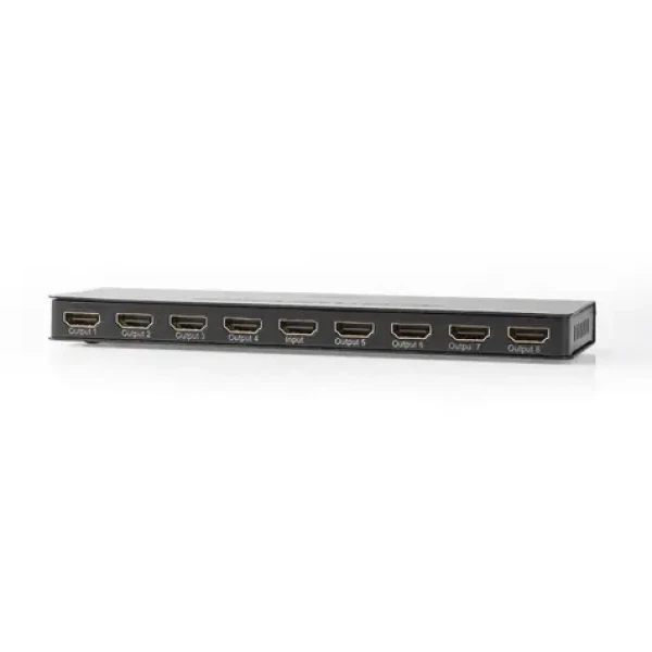 Nedis VSPL3478AT HDMI rozbočovač 1 vstup na 8 výstupů / 4K2K@60Hz / HDCP 2.2 (VSPL3478AT)