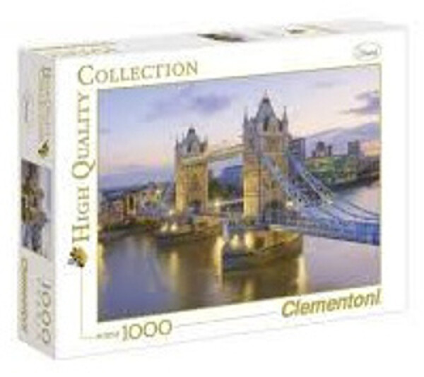Clementoni Puzzle - Tower Bridge 1000 dílků - Comansi
