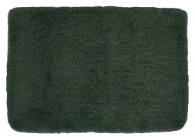 Spirella BREE koupelnová předložka 60 x 90 cm tmavě zelená / akryl / protiskluzová