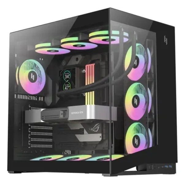 Gamemax NEX C56 černá / Case / ATX (NEX C56 BK)
