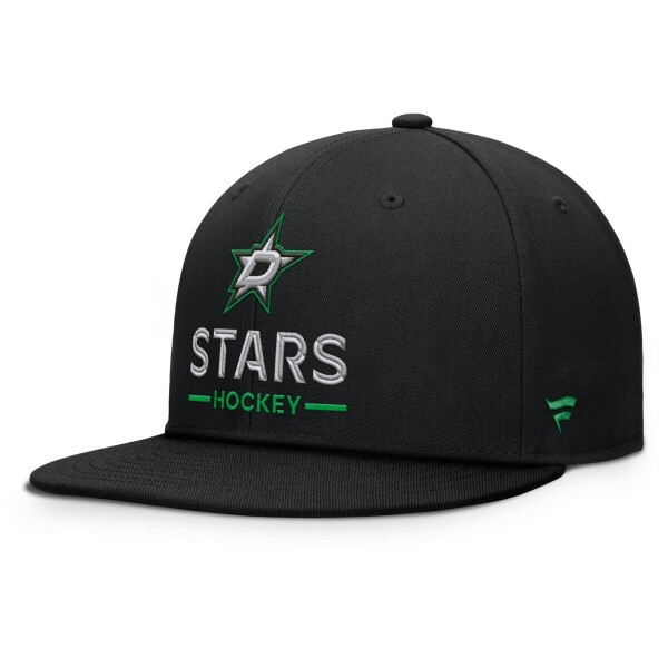 Fanatics Pánská kšiltovka Dallas Stars NHL Authentic Pro A/Cap Flat Brim Square Visor Structured Adjustable