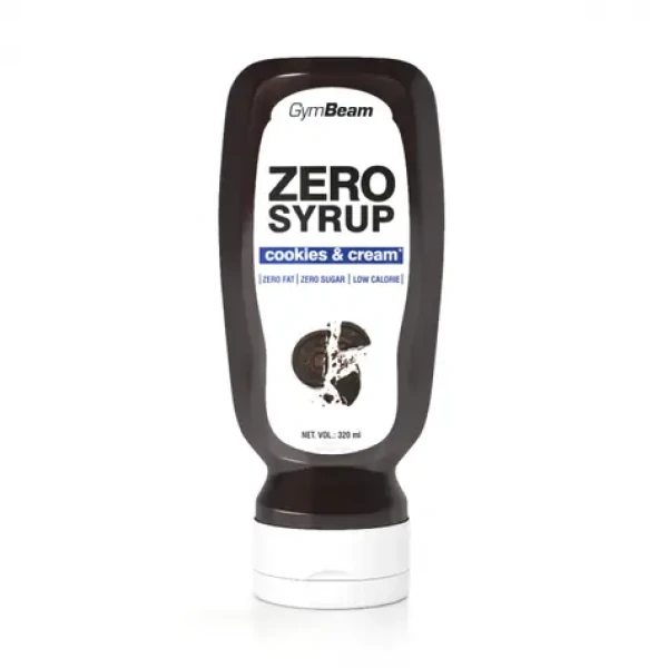 ZERO SIRUP Cookies Cream - GymBeam (320 ml) (62488-1-single_variant)