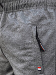 Pánské světle šedé joggers tepláky Dstreet UX4121