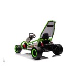Mamido Elektrická driftovací motokára TORNADO 2x150W 24V zelená
