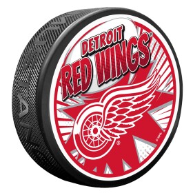 Mustang Puk Detroit Red Wings NHL Kaboom