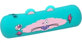 Mitama Mitamino Animal tyrkysová / Penál / silikonový / zip / 22 × 7 × 6,5 cm (63704-0287)