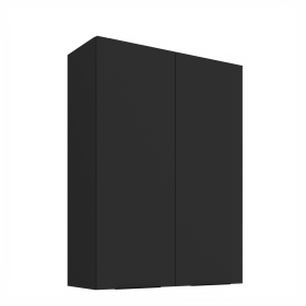 Horní skříňka Aria 80 G-108 2F Barva korpusu: Černá, Barva dvířek: BL - Black AFM