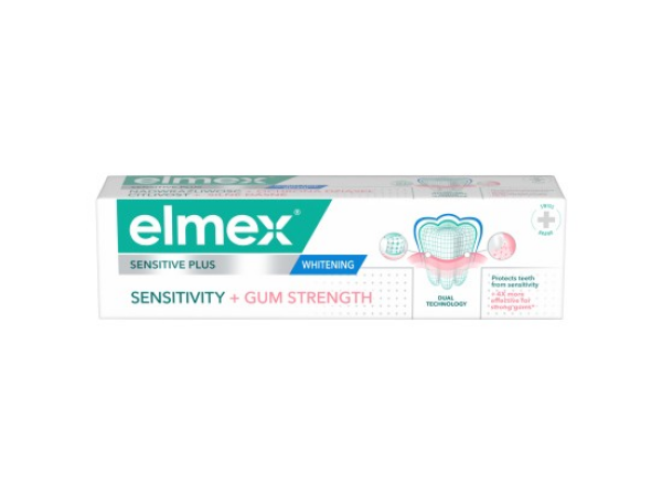 Elmex Sensitive + Gum Care White Zubní pasta 75 ml