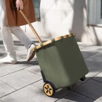 Nákupní košík na kolečkách Reisenthel Carrycruiser Forest gold