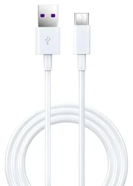Devia Super Charge nabíjecí kabel USB-A - USB-C bílá / Nabíjecí kabel / 5A / 1,5 m (6938595344602)