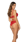 Push-up podprsenka Kinga PU-1036 Rachel Red Ruda 65G
