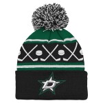 Outerstuff Dětská Zimní Čepice Dallas Stars Face-Off Cuff Pom