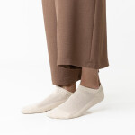 Nohy Steven art.198 100% bavlna Semi-frotte 35-46 přírodní 41-43